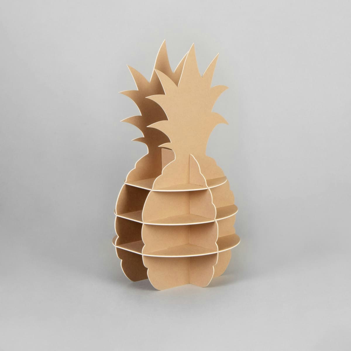 Floor display pineapple made of KROMA Kraft