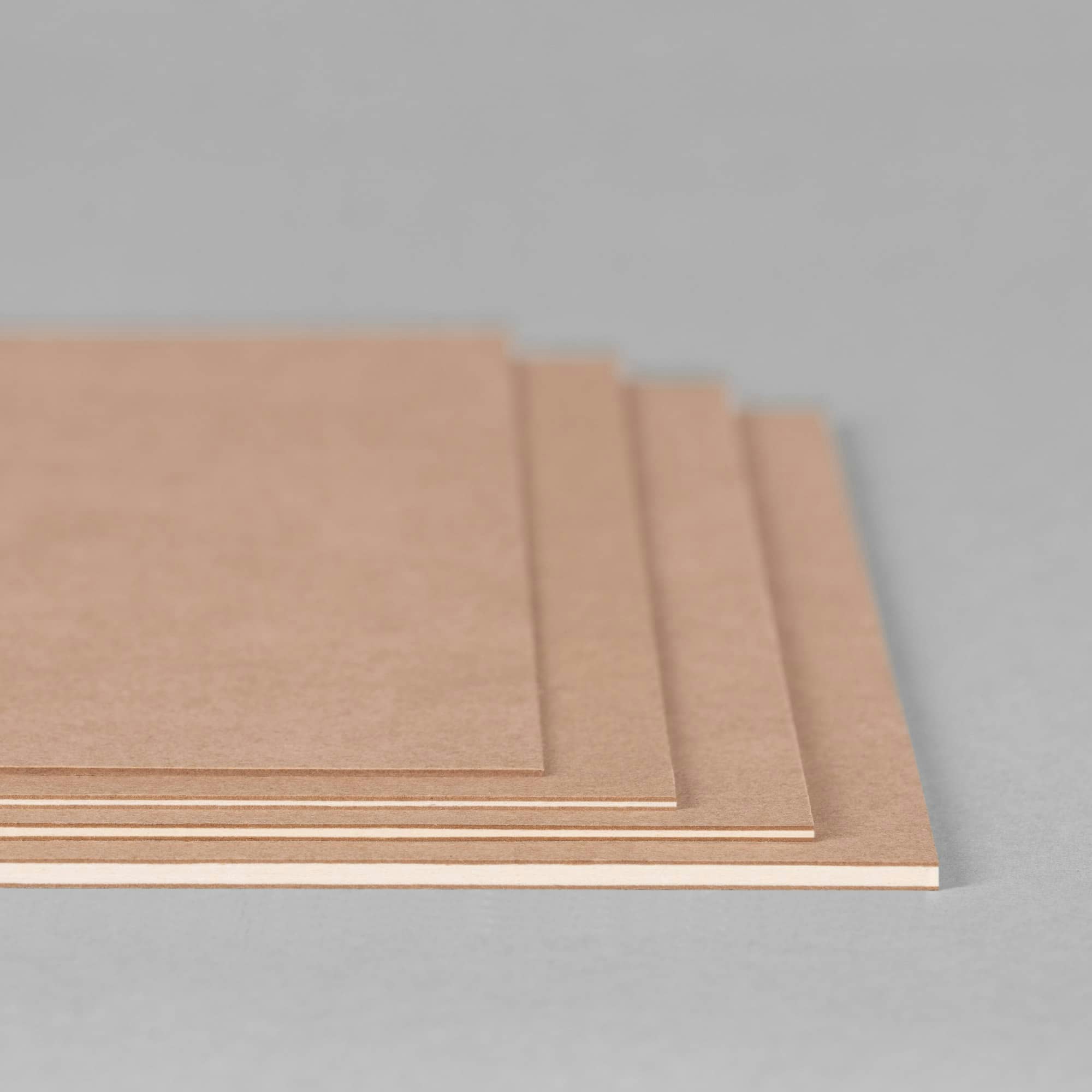 Cardboard KROMA Kraft in various thicknesses